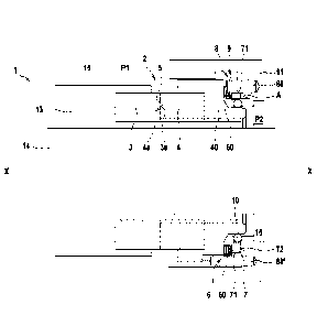 A single figure which represents the drawing illustrating the invention.